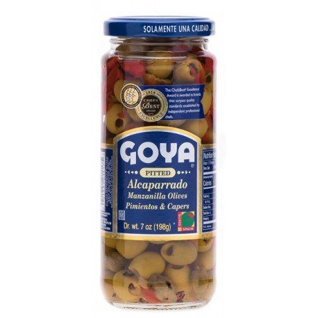 GOYA ALCAPARRADOS C/ACEITUNA S/HUESO 7 OZ - SUPERMIX