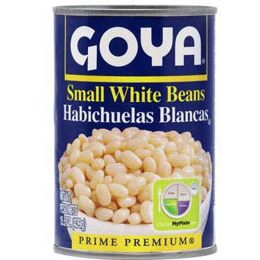 GOYA HABICHUELAS BLANCAS COCIDAS A/S 15.5 OZ - SUPERMIX
