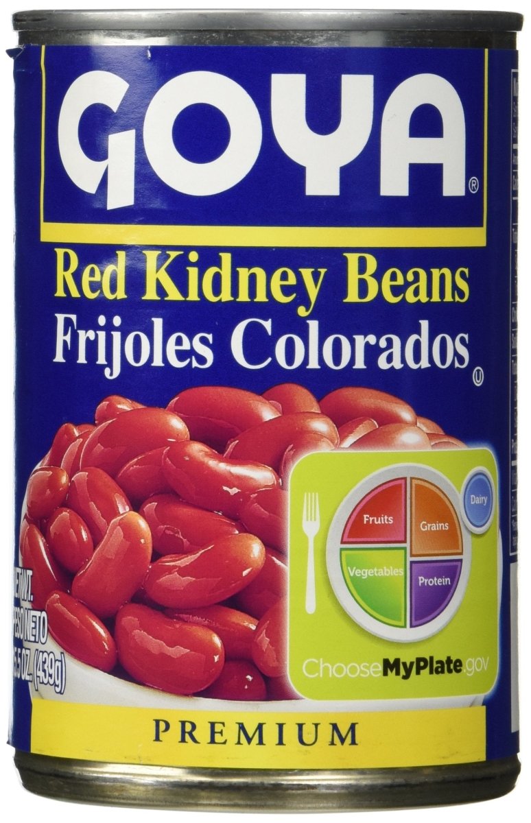 GOYA HABICHUELAS ROJAS COCIDAS A/S 15.5 OZ - SUPERMIX