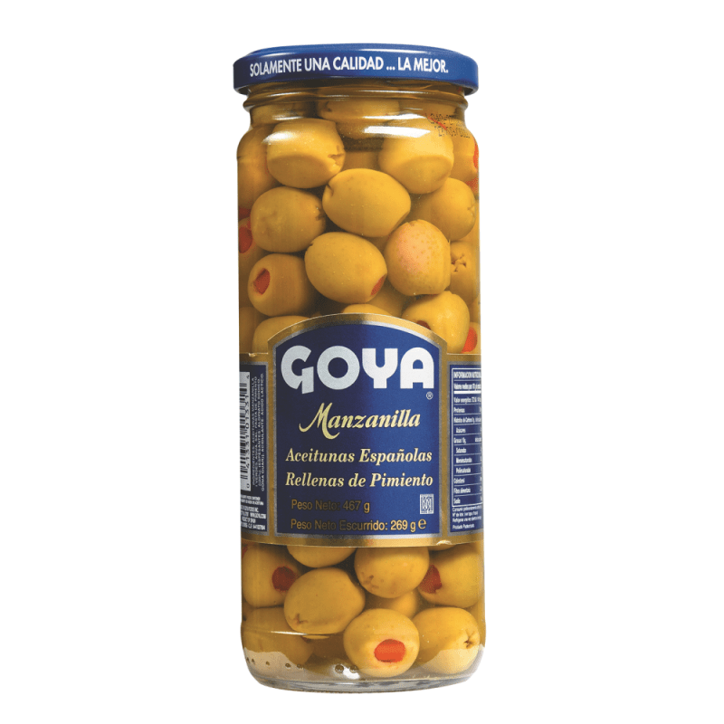 GOYA MANZANILLA ACEITUNAS C/PIMIENTOS 450 GR - SUPERMIX