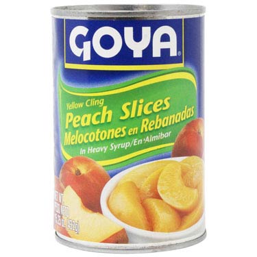 GOYA MELOCOTONES REBANADOS 25 OZ - SUPERMIX