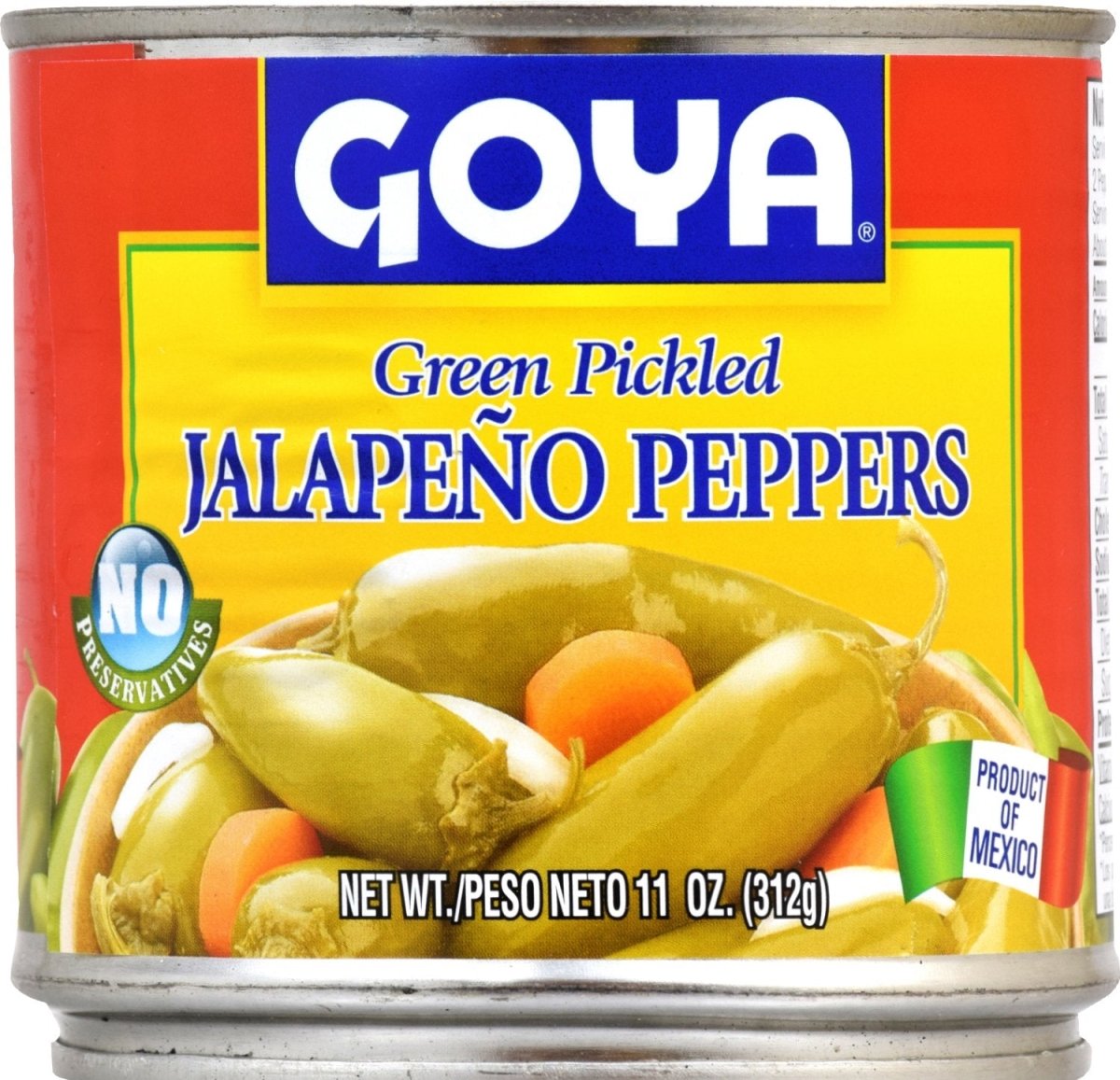 GOYA PIMIENTOS JALAPENOS ENTEROS 11 OZ - SUPERMIX