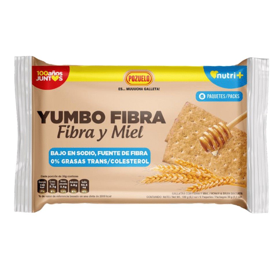 GOYA POZUELO YUMBO FIBRA Y MIEL 6.3 OZ - SUPERMIX