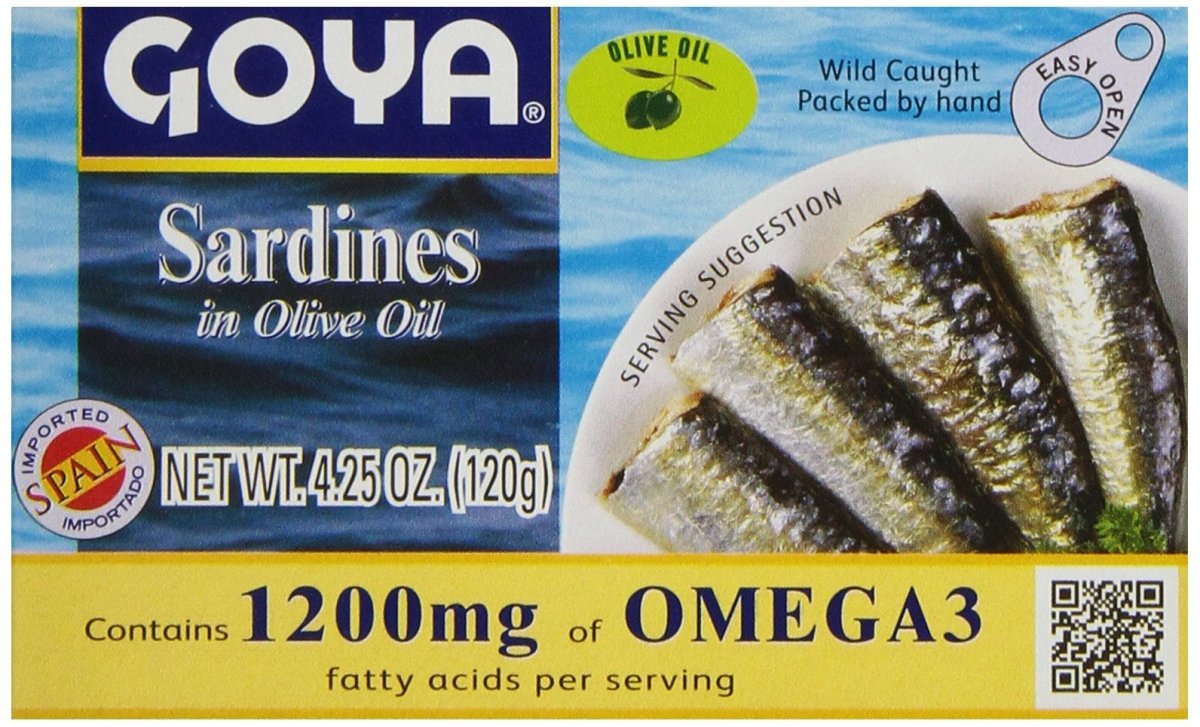 GOYA SARDINAS EN ACEITE DE OLIVA 4.25 OZ - SUPERMIX