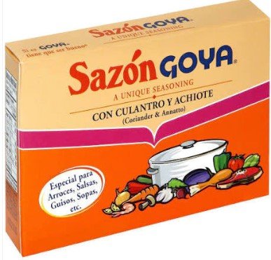 GOYA SAZON C/ CULANTRO & ACHIOTE 8 ENV 1.41 OZ - SUPERMIX