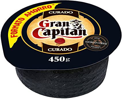GRAN CAPITAN QUESO MANCHEGO CURADO MINI 450 GRS - SUPERMIX