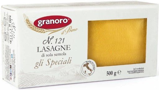 GRANORO PASTA LASAÑA DE SEMOLA 500 GR - SUPERMIX
