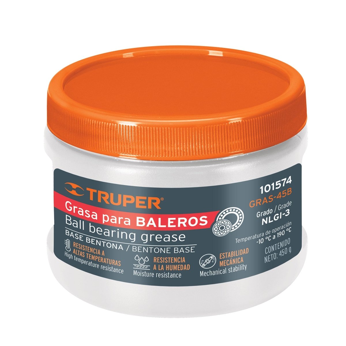 GRASA DE BENTONA PARA BALEROS 450 G - SUPERMIX