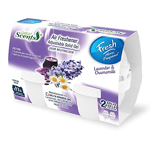 GREAT SCENTS AMBIENTADOR AJUST. GEL LAVANDA 6 OZ - SUPERMIX