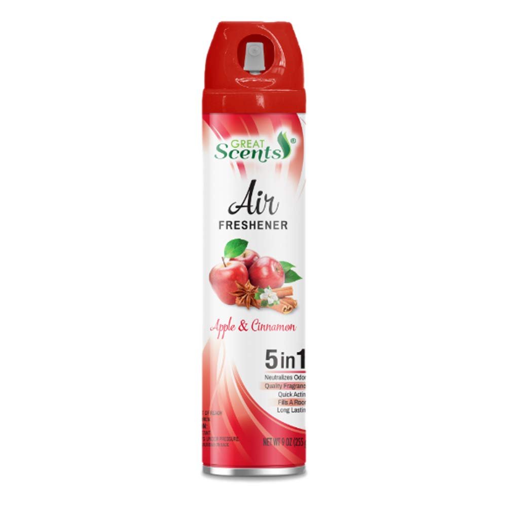 GREAT SCENTS AMBIENTADOR AJUST. GEL MANZ. Y CANELA - SUPERMIX