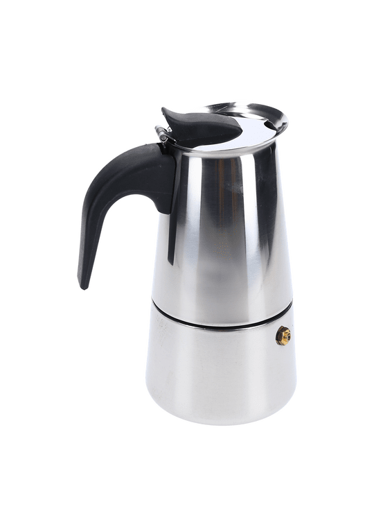 GRECA KPS - 600 6 TAZAS ACERO INOX . M/NEGRO - SUPERMIX