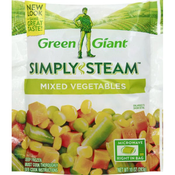 GRN GIANT MIXED VEGETABLES 10 OZ - SUPERMIX