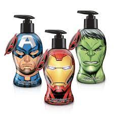 GT AVENGERS 2D JABON LIQUIDO 300 ML 4 MIX - SUPERMIX
