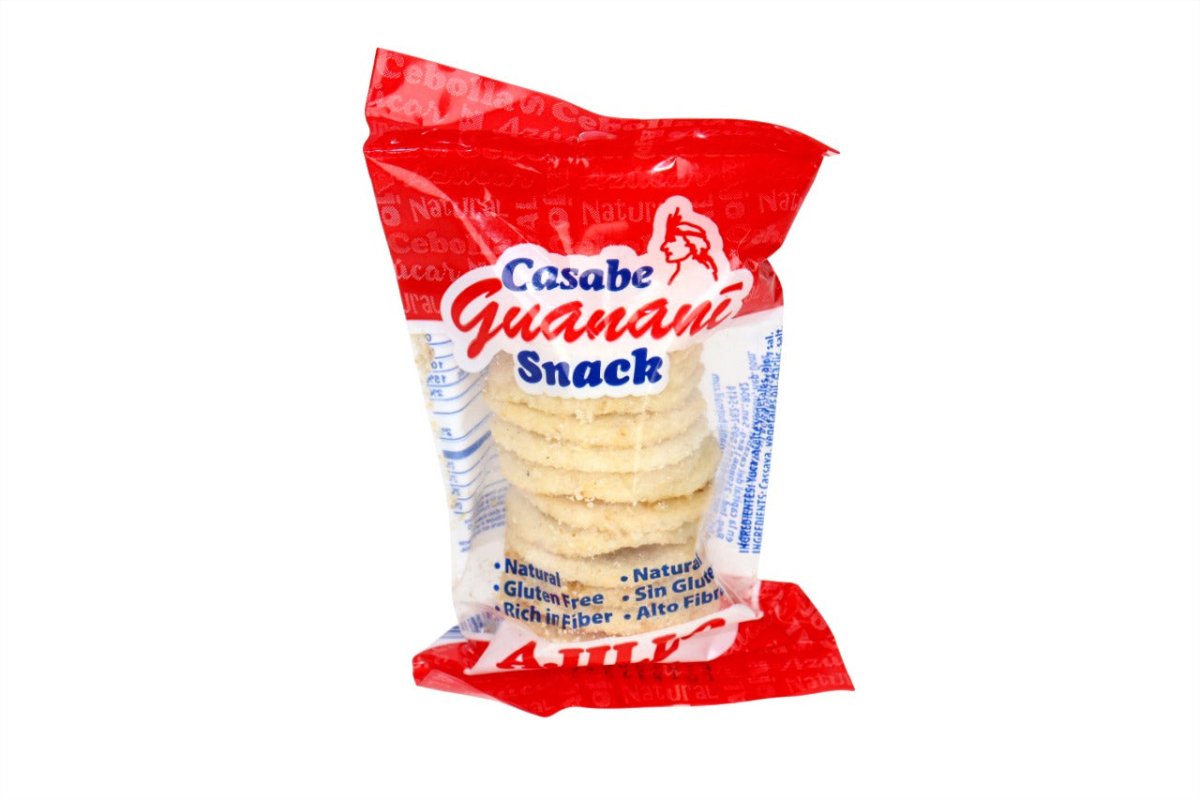 GUANANI CASABE AJILLO SNACK1.5 OZ 42G - SUPERMIX