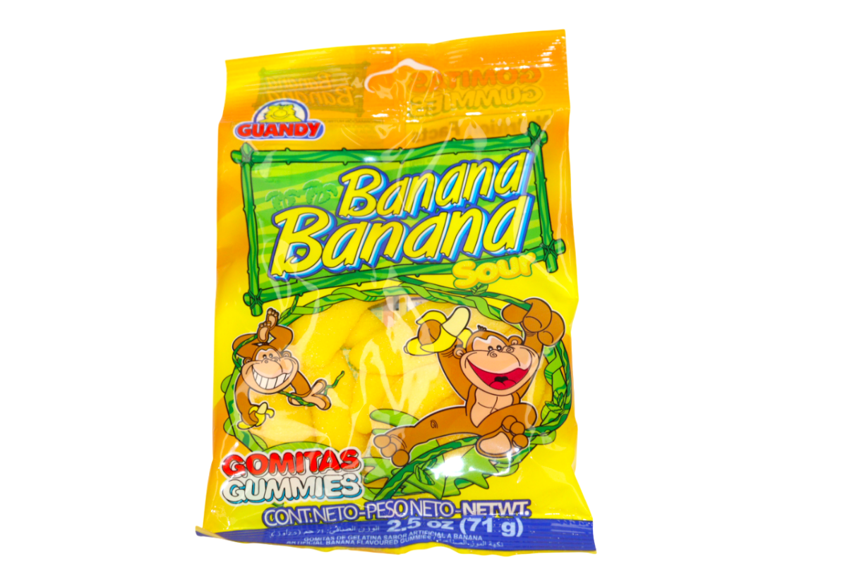 GUANDY GOMITAS BANANA 45G - SUPERMIX