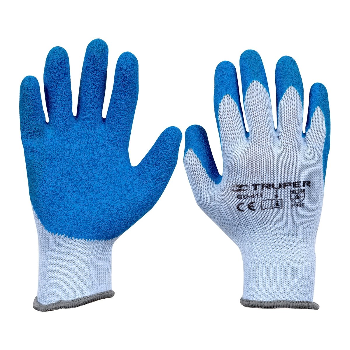 GUANTES PARA JARDIN TALLA G CON RECUBRIMIENTO DE LATEX GRUESO TRUPER - SUPERMIX