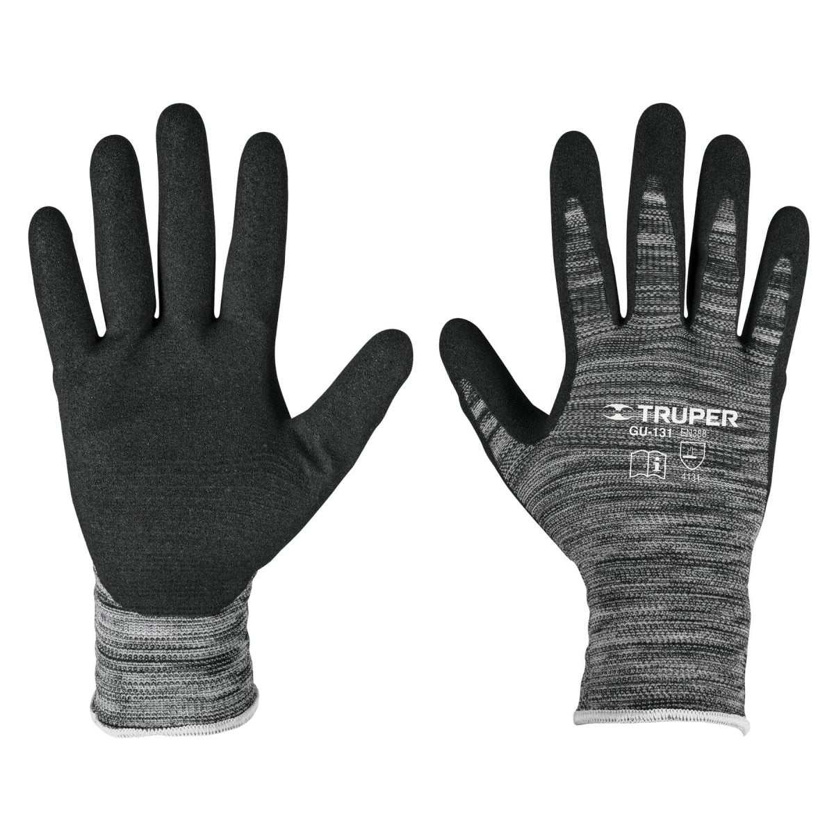 GUANTES POLIAMIDA RECUBIERTO NITRILO (G) TRUPER - SUPERMIX