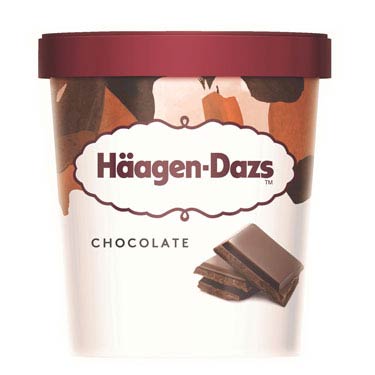 HAAGEN DAZS CHOCOLATE 16 OZ - SUPERMIX