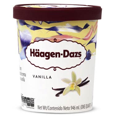 HAAGEN DAZS HELADO VAINILLA 650 ML - SUPERMIX