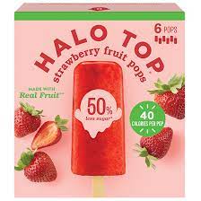 HALO TOP STRWBRRY FRUIT BAR 15 FZ - SUPERMIX