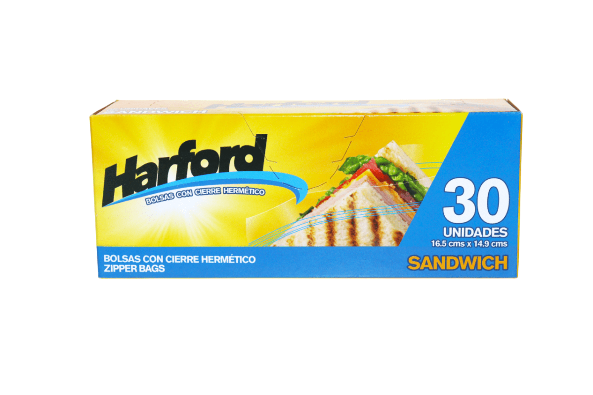 HARFORD FUNDAS ZIPPER SANDWICH 30 UND - SUPERMIX