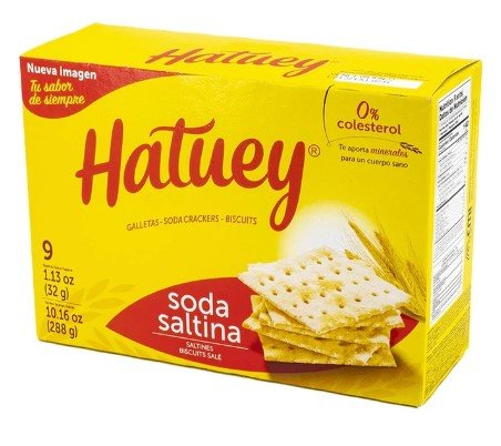 HATUEY SODA SALTINA 288 GRS - SUPERMIX