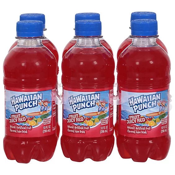 HAWAIIAN PUNCH FRT JUICE RED 10 OZ - SUPERMIX
