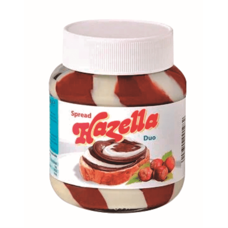 HAZELLA CREMA DE CACAO AVELLANA VAINILLA 350 GR - SUPERMIX