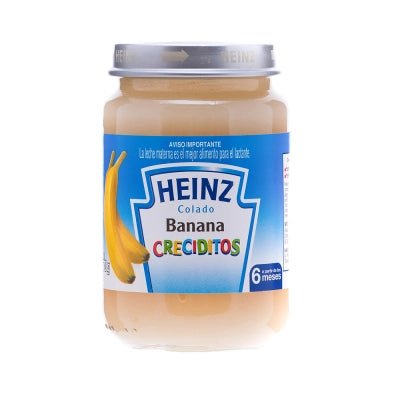 HEINZ COMPOTA CRECIDITOS BANANA 170 GR - SUPERMIX
