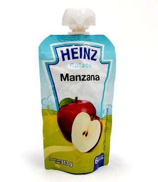 HEINZ COMPOTA MANZANA 105 GR FLEX PACK - SUPERMIX