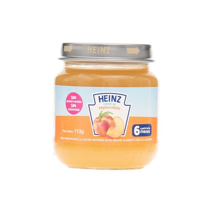 HEINZ COMPOTA MELOCOTON 113 GR (VIDRIO) - SUPERMIX