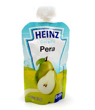 HEINZ COMPOTA PERA 105 GR FLEX PACK - SUPERMIX