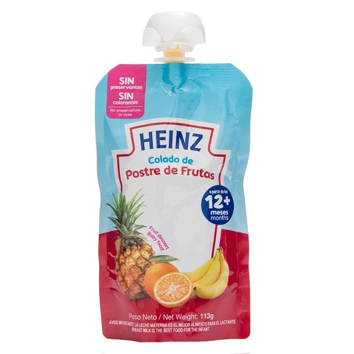 HEINZ COMPOTA POSTRE DE FRUTAS 113 GR (VIDRIO) - SUPERMIX