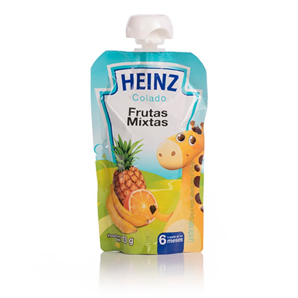 HEINZ COMPOTA SURTIDA FLEX PACK 6/105 GRS - SUPERMIX