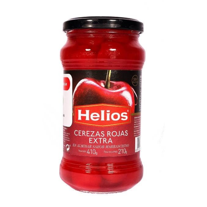 HELIOS CEREZAS ROJAS EN ALMIBAR 410 GR - SUPERMIX
