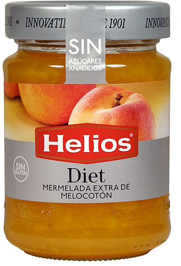 HELIOS MERMELADA MELOCOTON DIET S/AZUCAR 280 GR - SUPERMIX