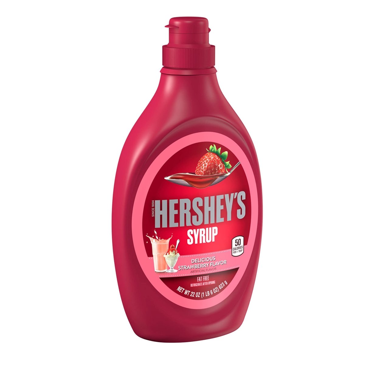 HERSHEY STRAWBERRY SYRUP 22 OZ - SUPERMIX