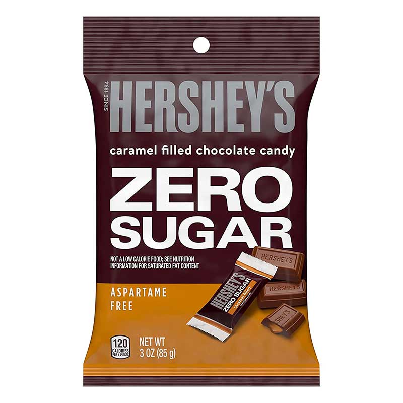 HERSHEYS SUGAR F CARAMEL CHOC 3 OZ - SUPERMIX