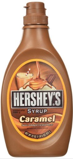HERSHEY'S SYRUP CARAMELO 12/22 OZ BOTTLE - SUPERMIX