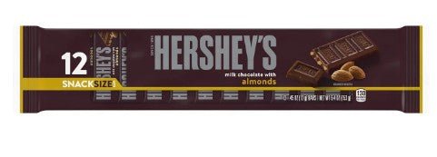 HERSHEYS'S CHOCOLATE MILK CHOC C/ALMENDRA 36/12 CT - SUPERMIX