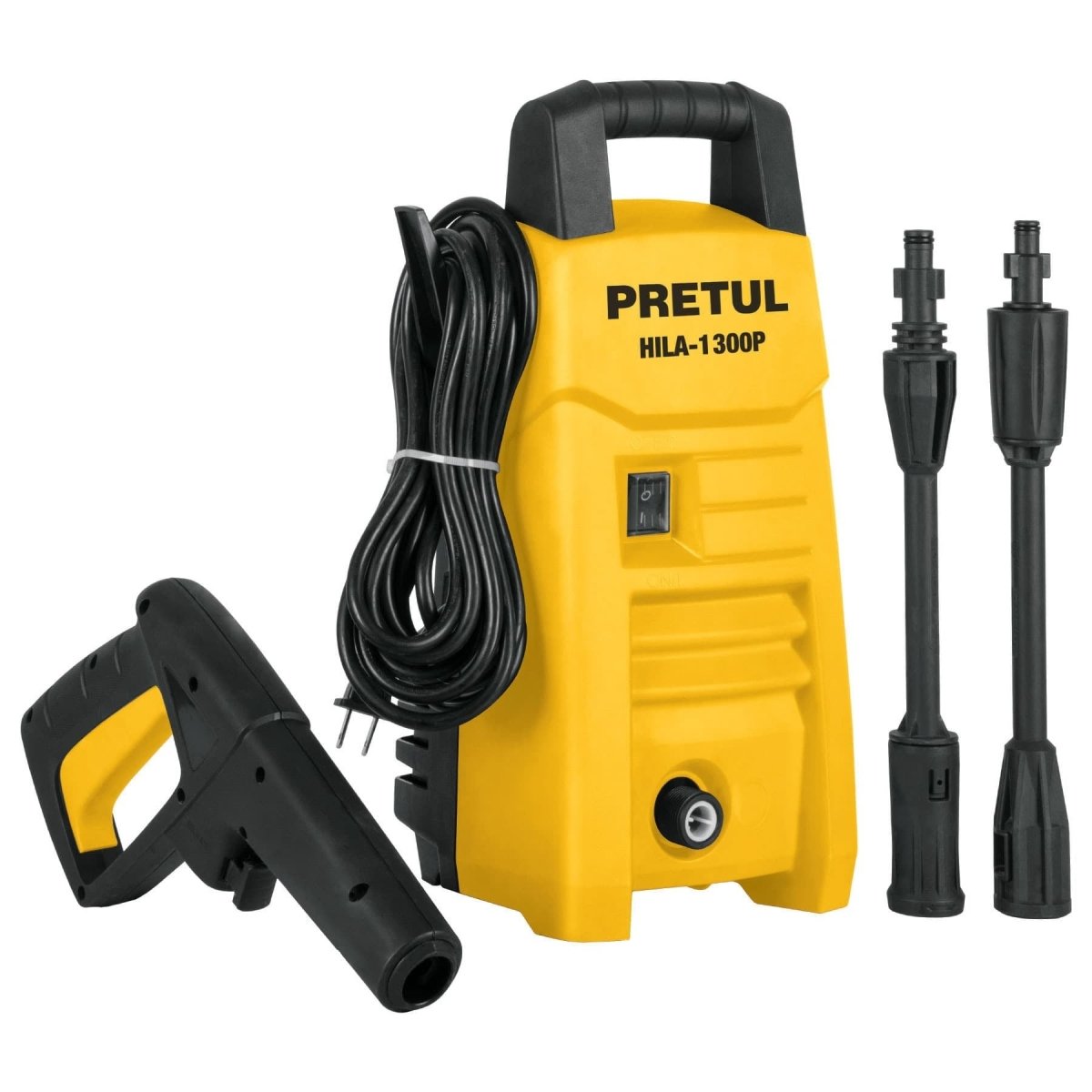 HIDROLAVADORA ELECTRICA, 1300 PSI, PRETU - SUPERMIX