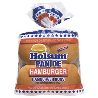 HOLSUM PAN HAMBUER 12 OZ - SUPERMIX