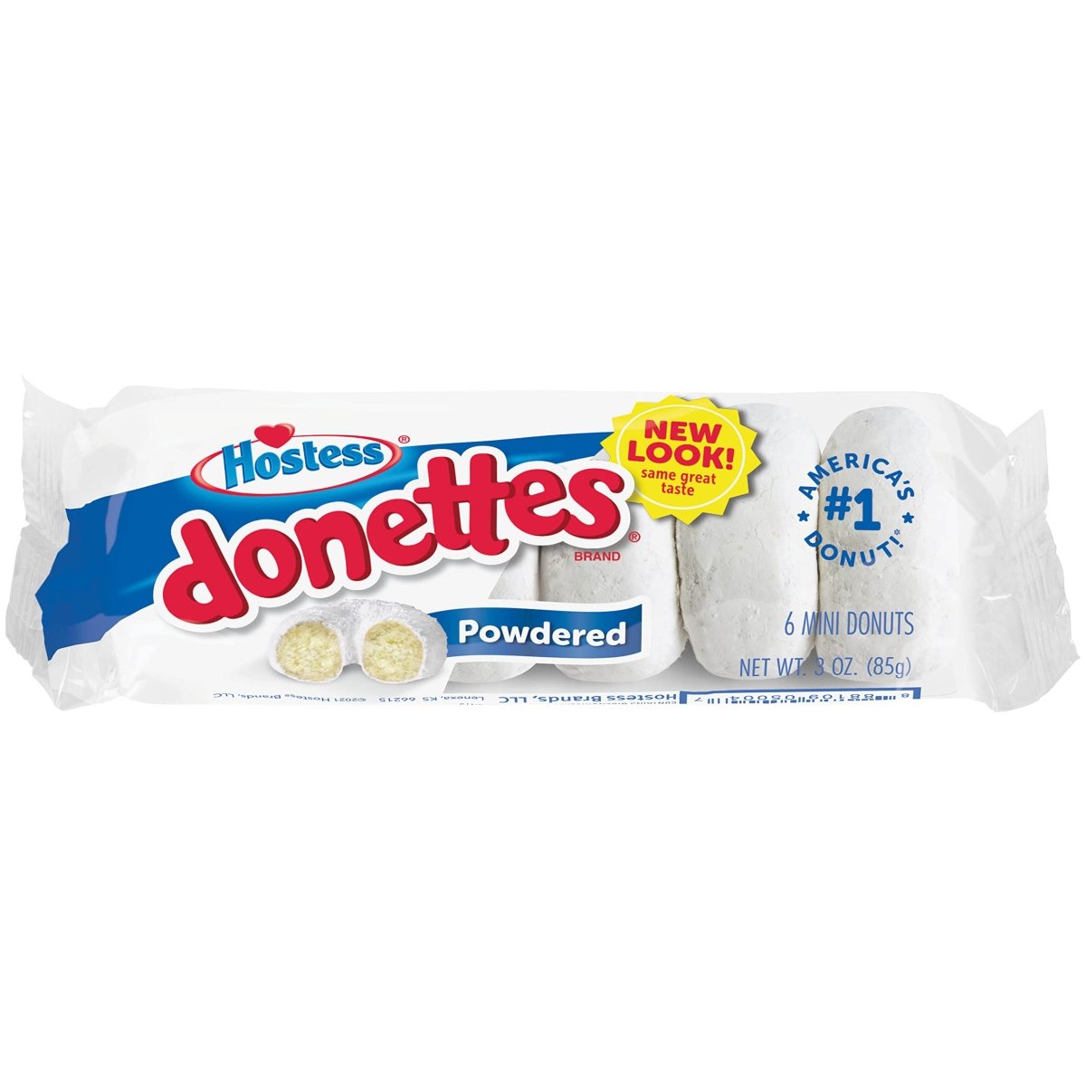 HOSTESS DONNETTE POWDERED 3 OZ - SUPERMIX