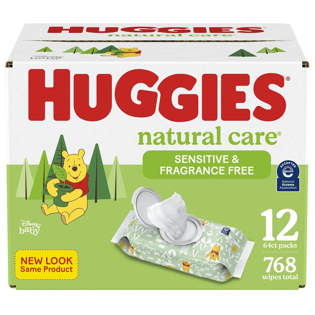 HUG BABY WIPES NATURAL CARE C&C - SUPERMIX