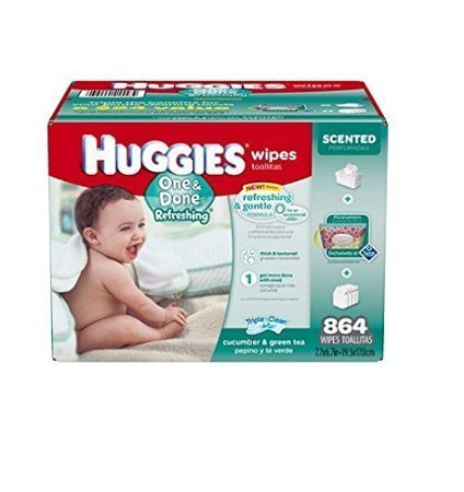 HUG BABY WIPES ONE & DONE REFRESHING SOFT - SUPERMIX
