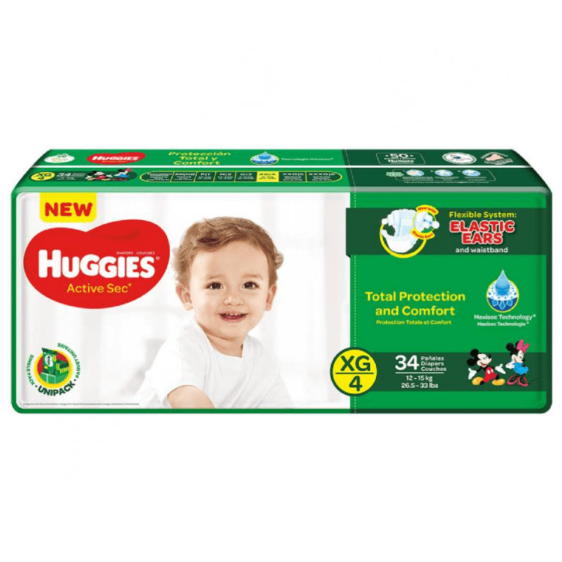 HUG PANAL ACTIVE SEC MEGA SINGLE PACK 6 P4 - SUPERMIX