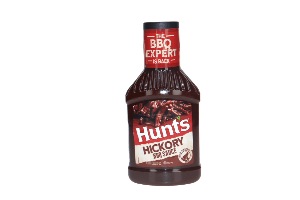 HUNT'S BBQ SAUCE HICKORY BROWN 18 OZ - SUPERMIX