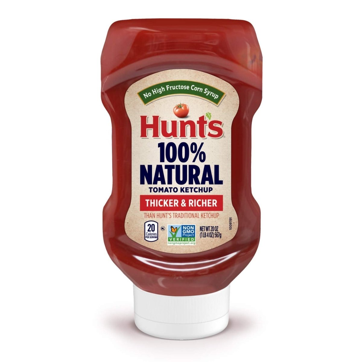 HUNTS KETCHUP 100% ALL NATURAL 20 OZ - SUPERMIX