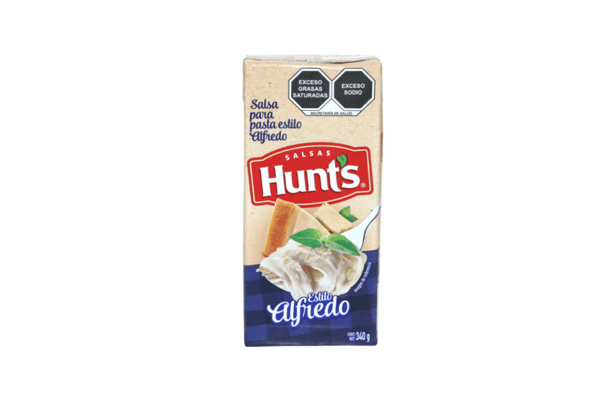 HUNTS SALSA ESTILO ALFREDO 340 GR TETRA PACK - SUPERMIX