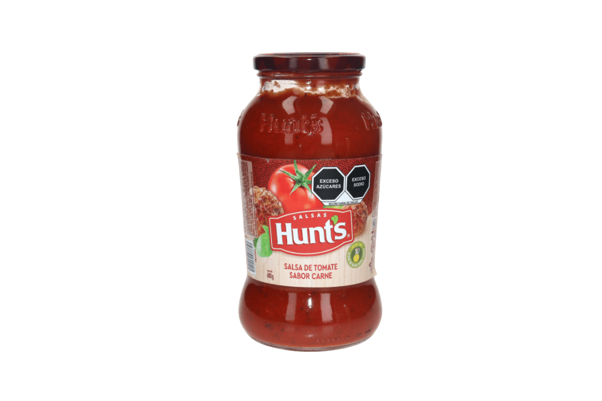 HUNTS SALSA TOMATE SABOR A CARNE CRISTAL 680 GR - SUPERMIX